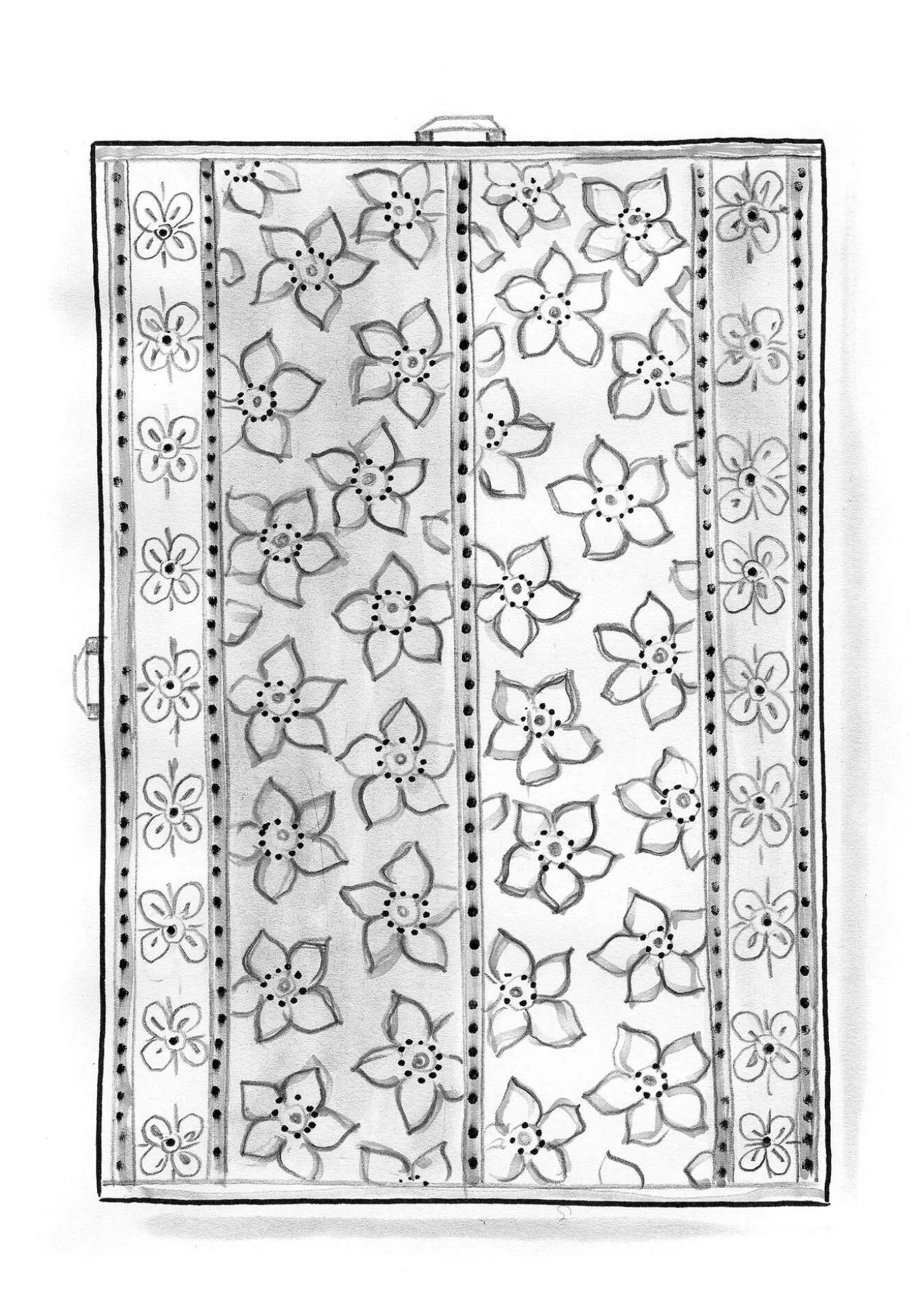 Badetuch „Stars“ aus Bio-Baumwolle