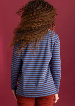 Basic-Streifenshirt aus Bio-Baumwolle