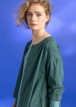 Bluse „Hedda“ aus Bio-Baumwollgewebe