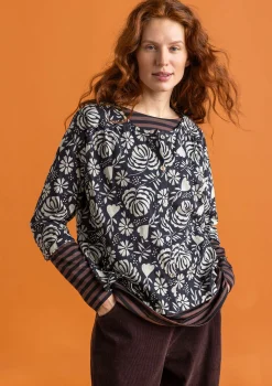 Bluse „Hedda“ aus Bio-Baumwollgewebe