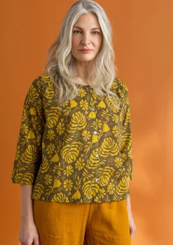Bluse „Hedda“ aus Bio-Baumwollgewebe