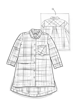 Bluse „Skagen“ aus Bio-Baumwollgewebe