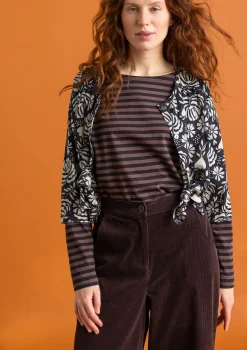 Cordhose aus Bio-Baumwolle/Elasthan