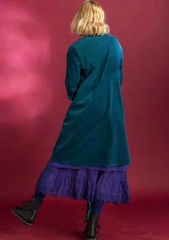 Cordkleid aus Bio-Baumwolle/Elasthan