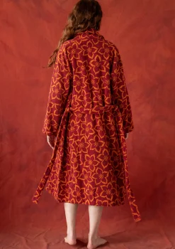 Frottee-Morgenmantel „Stars“ aus Bio-Baumwolle