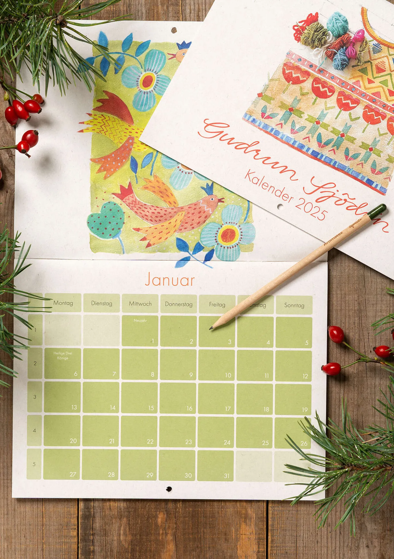 Gudrun Sjödéns Kalender 2025