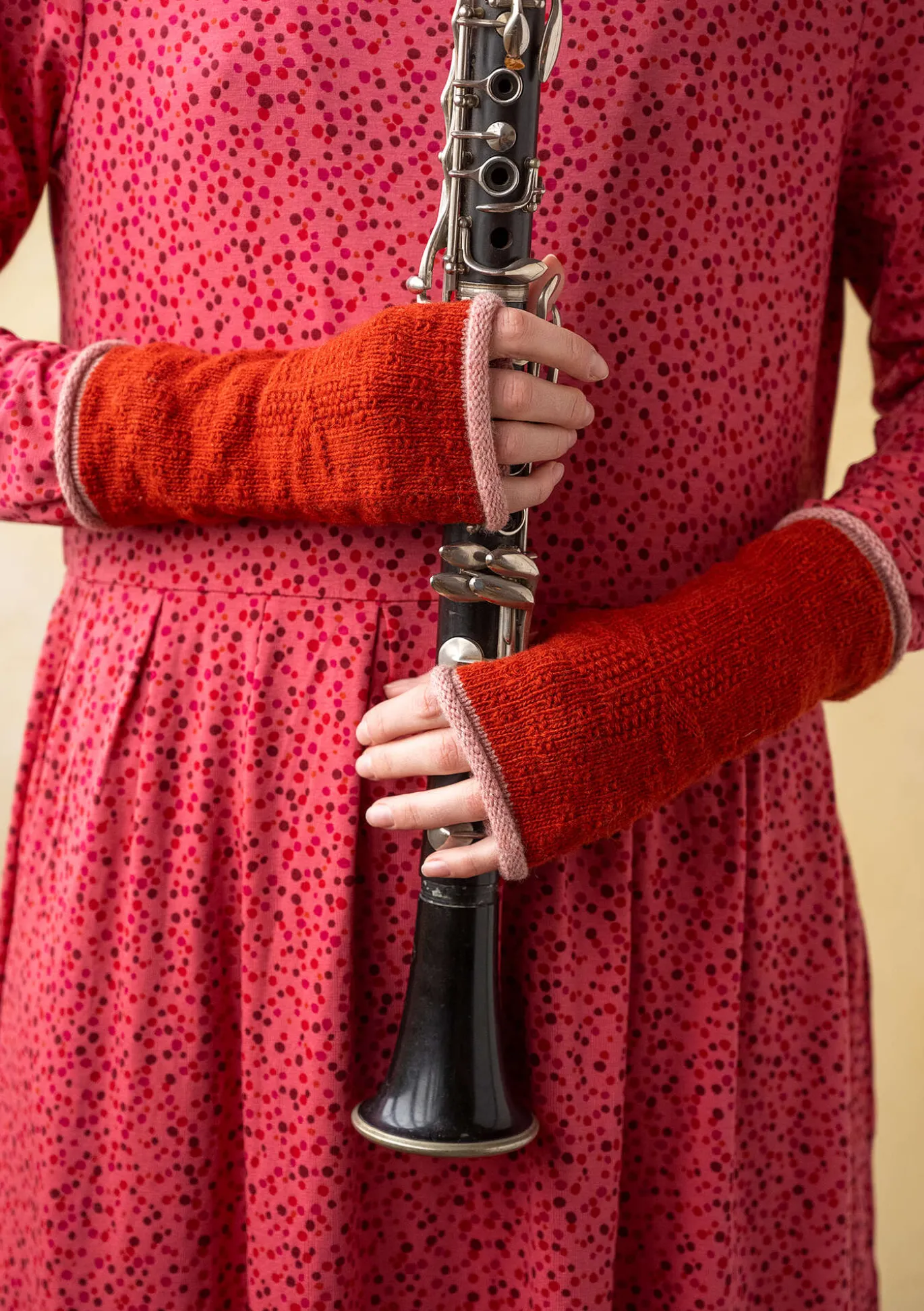 Handstulpen „Vega“ aus Recycling-Wolle/Lammwolle