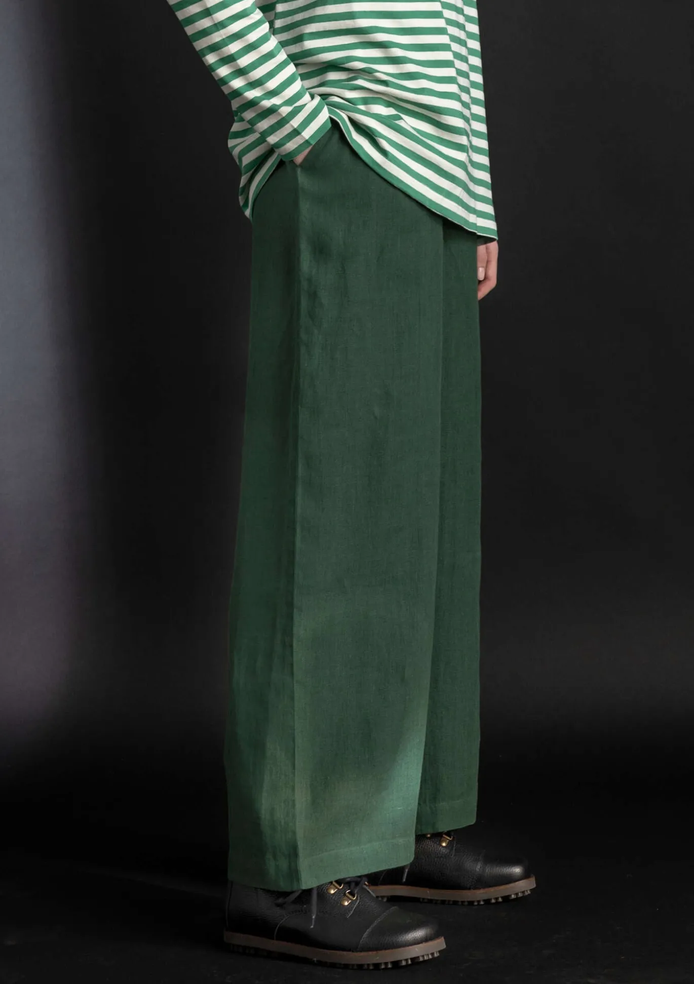 Hose „Asta“ aus Leinengewebe