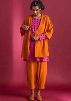 Hose aus Bio-Baumwolldobby