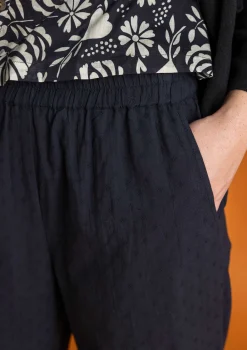 Hose aus Bio-Baumwolldobby