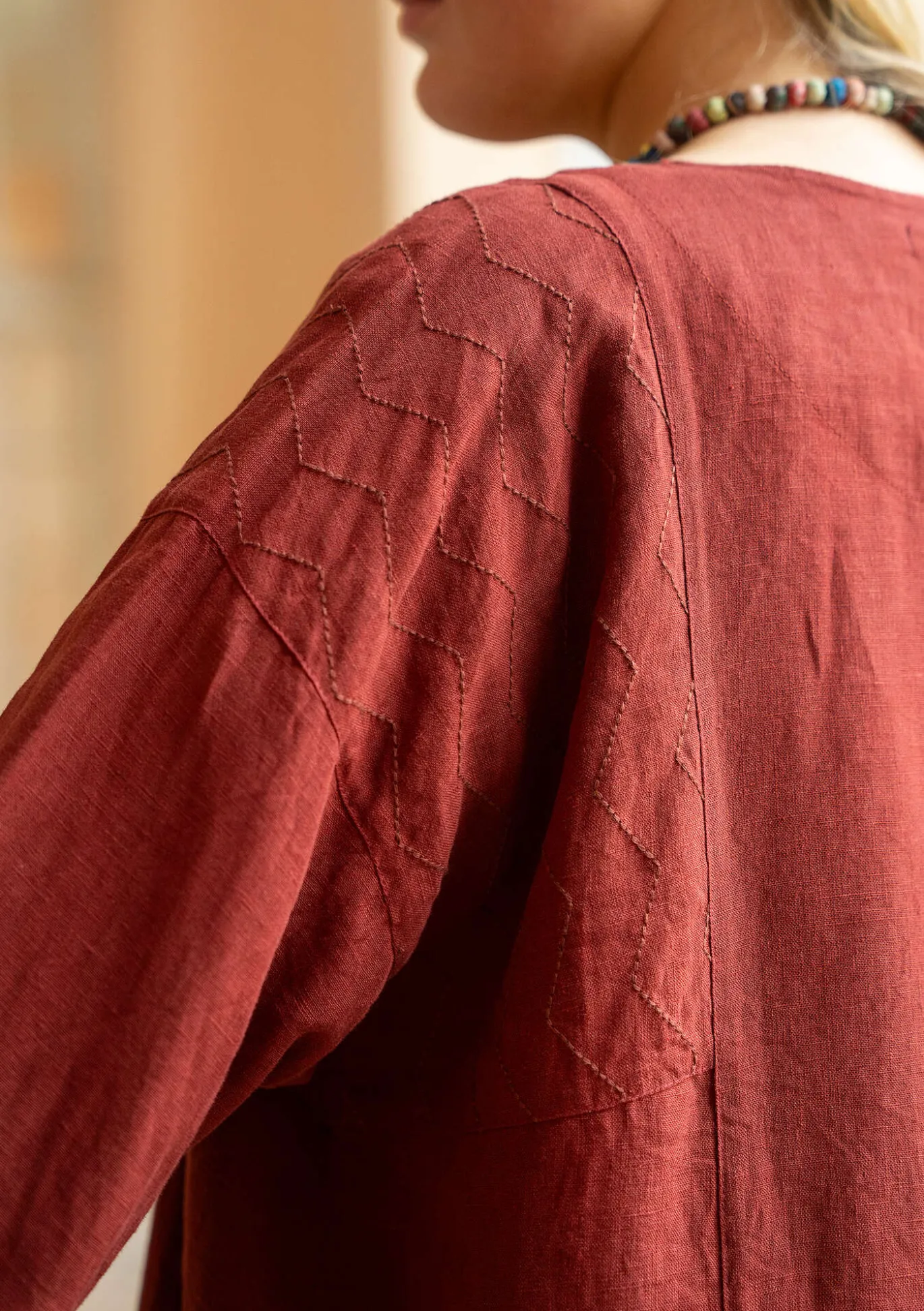 Jacke „Andante“ aus Leinen