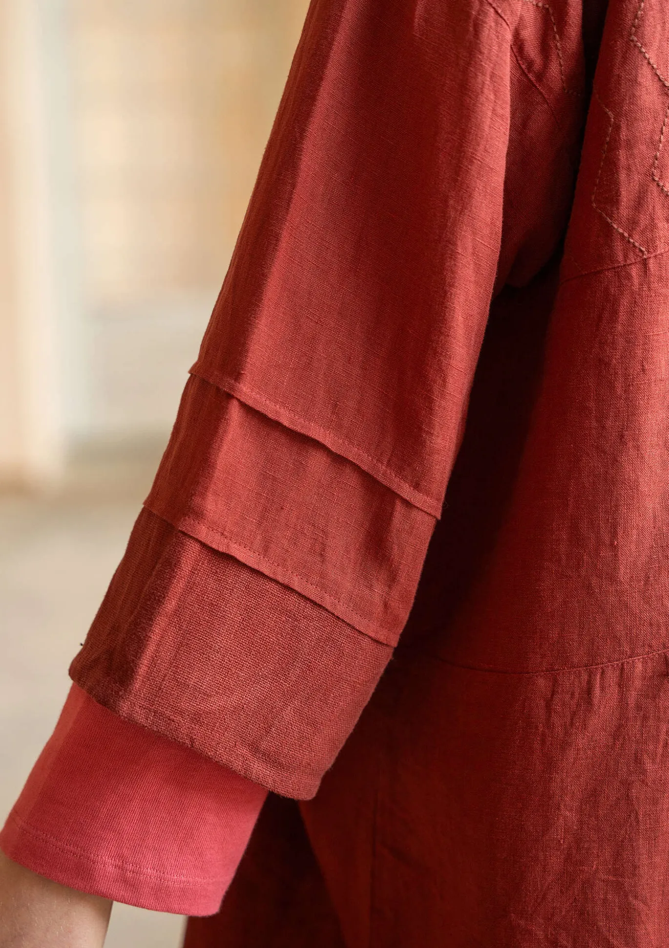 Jacke „Andante“ aus Leinen