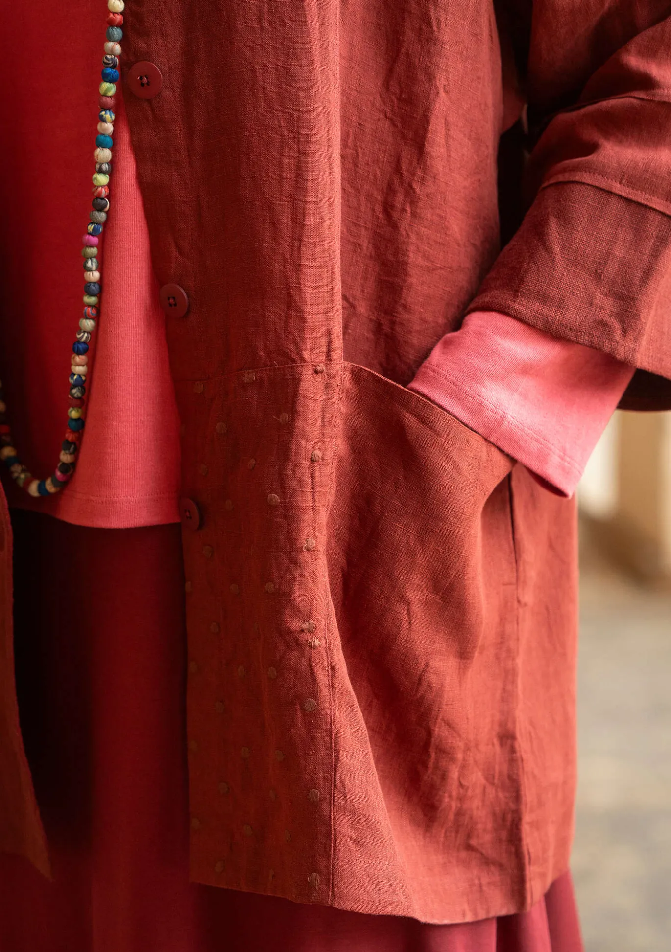 Jacke „Andante“ aus Leinen