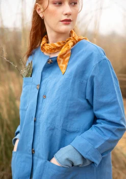 Jacke aus Leinen/Bio-Baumwolle