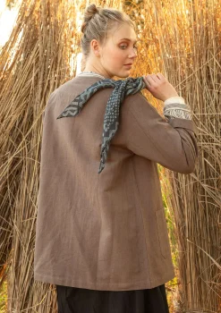 Jacke aus Leinen/Bio-Baumwolle