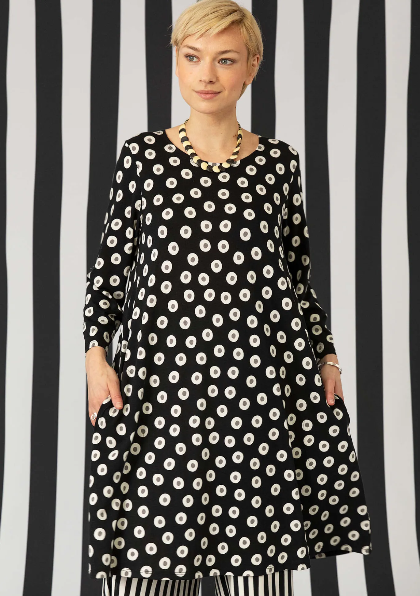 Jerseykleid „Nicole“ aus Bio-Baumwolle/Modal