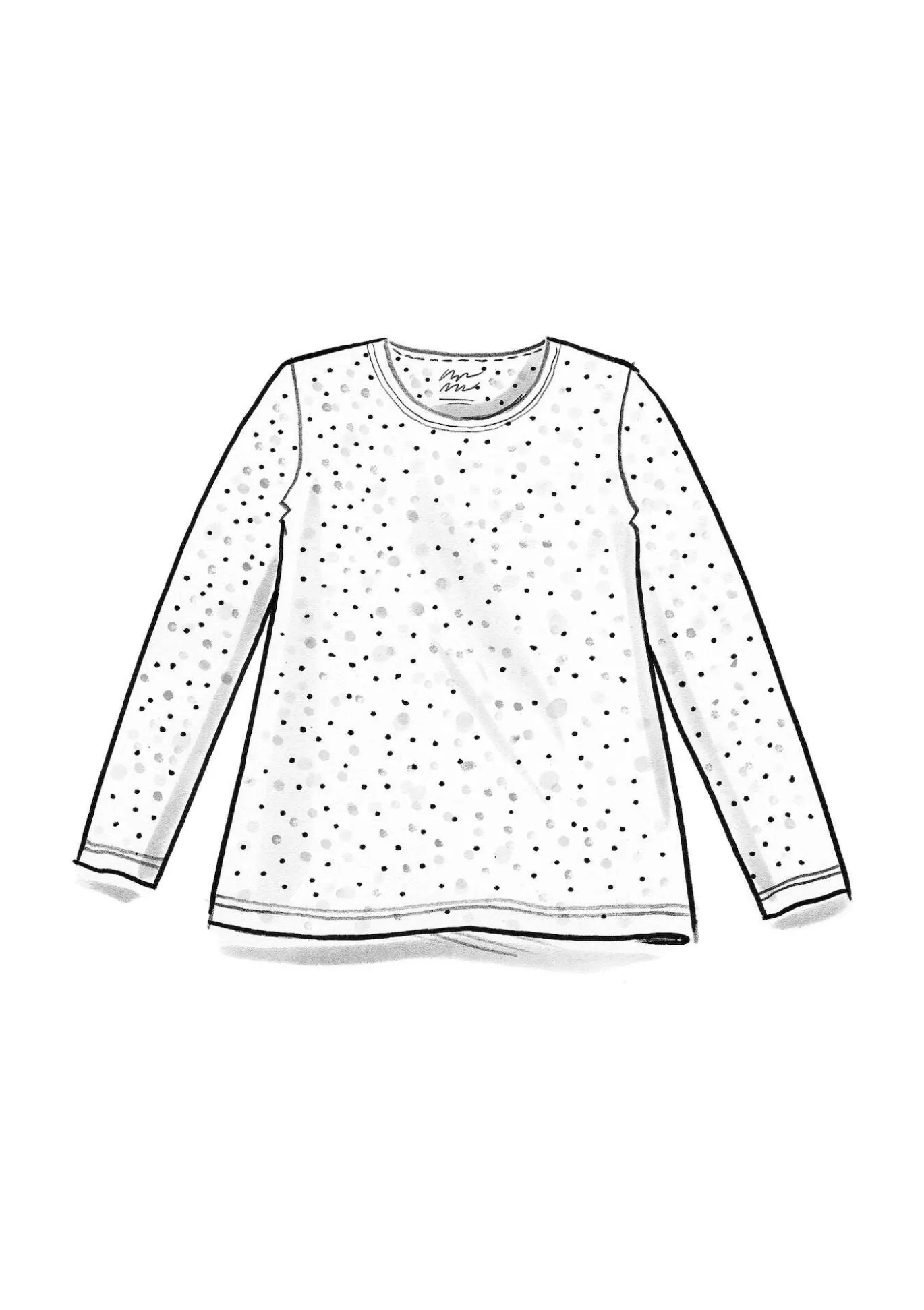 Jerseyshirt „Helga“ aus Lyocell/Elasthan