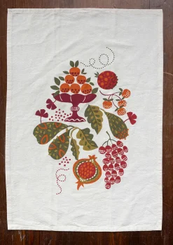 Küchentuch „Fruits“ aus Bio-Baumwolle