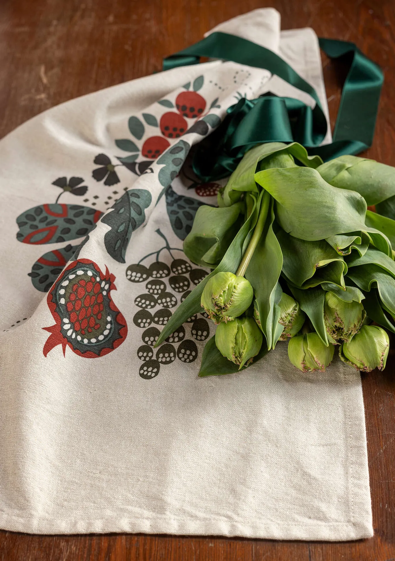 Küchentuch „Fruits“ aus Bio-Baumwolle