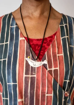 Kettenanhänger „Bird“ aus Silber