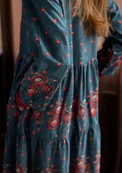 Kleid „Asta“ aus Bio-Baumwollgewebe