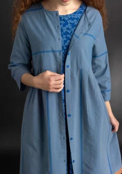 Kleid „Ava” aus Bio-Baumwollgewebe