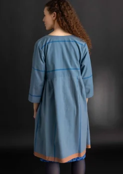 Kleid „Ava” aus Bio-Baumwollgewebe