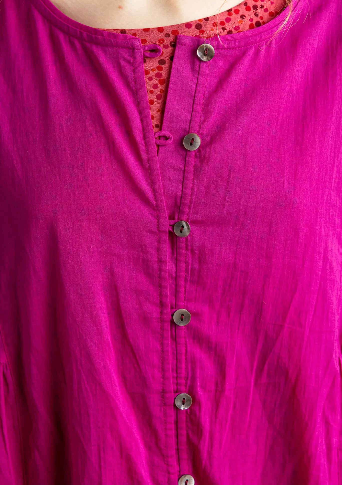 Kleid „Hedda“ aus Bio-Baumwollgewebe