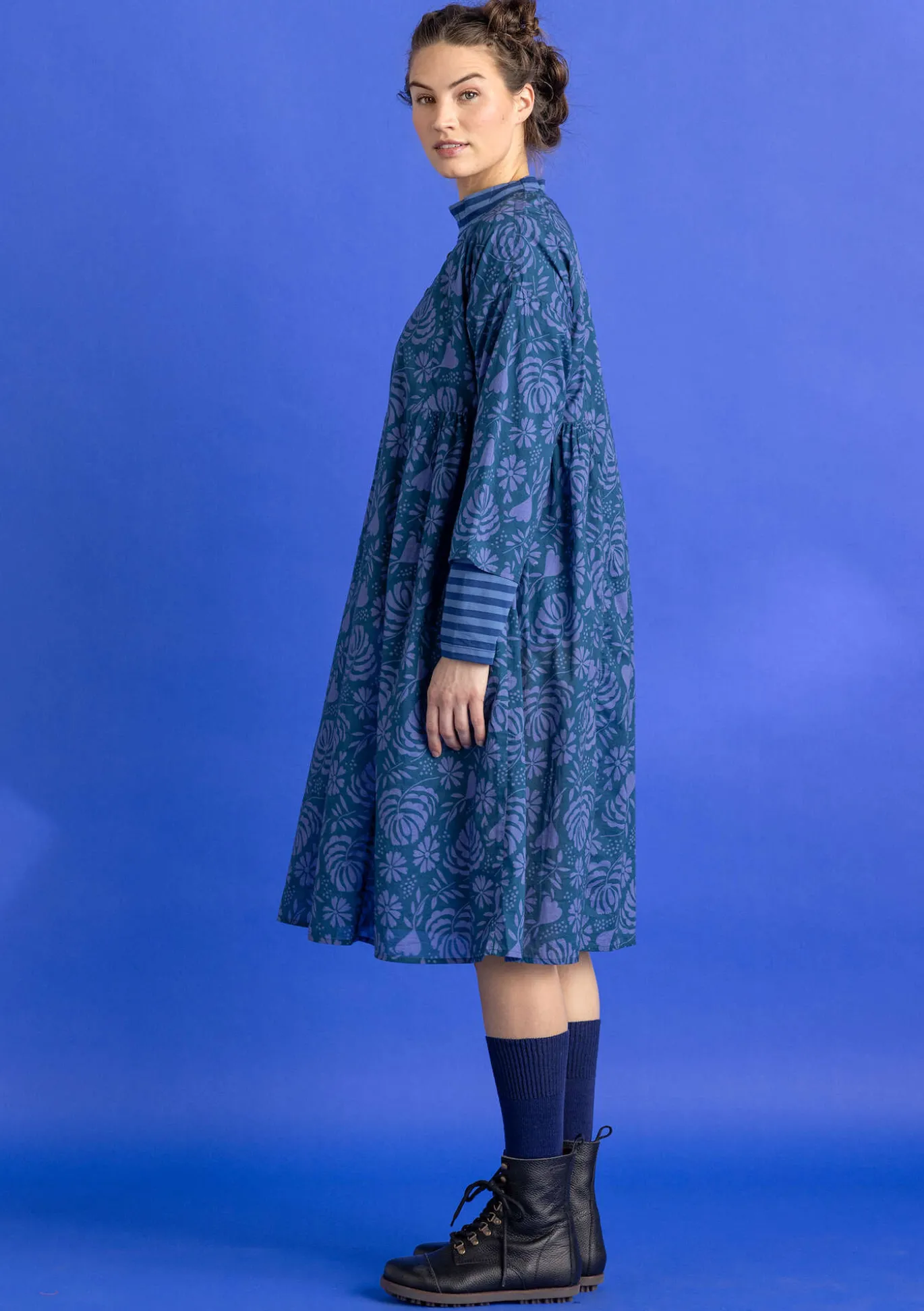 Kleid „Hedda“ aus Bio-Baumwollgewebe