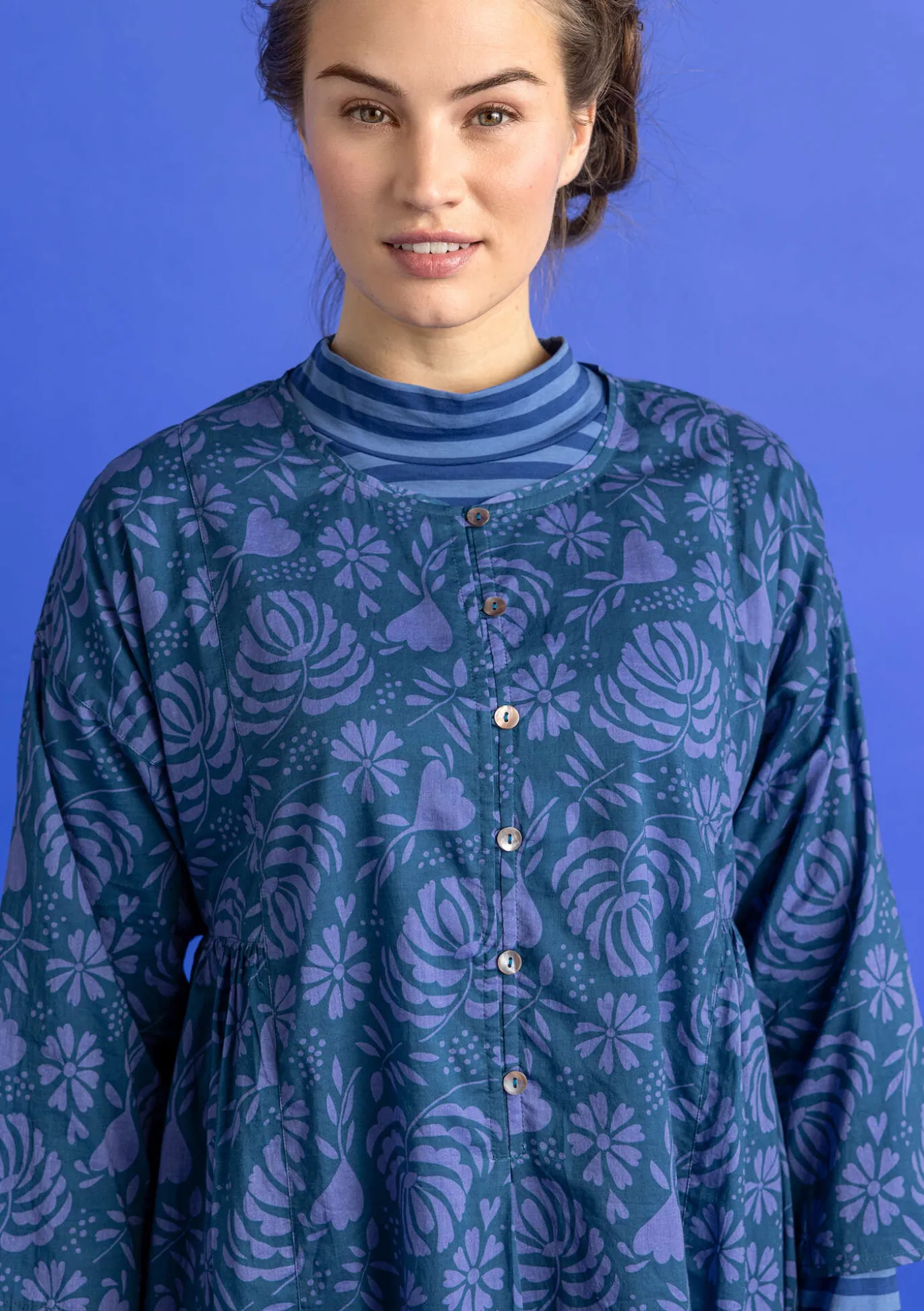 Kleid „Hedda“ aus Bio-Baumwollgewebe