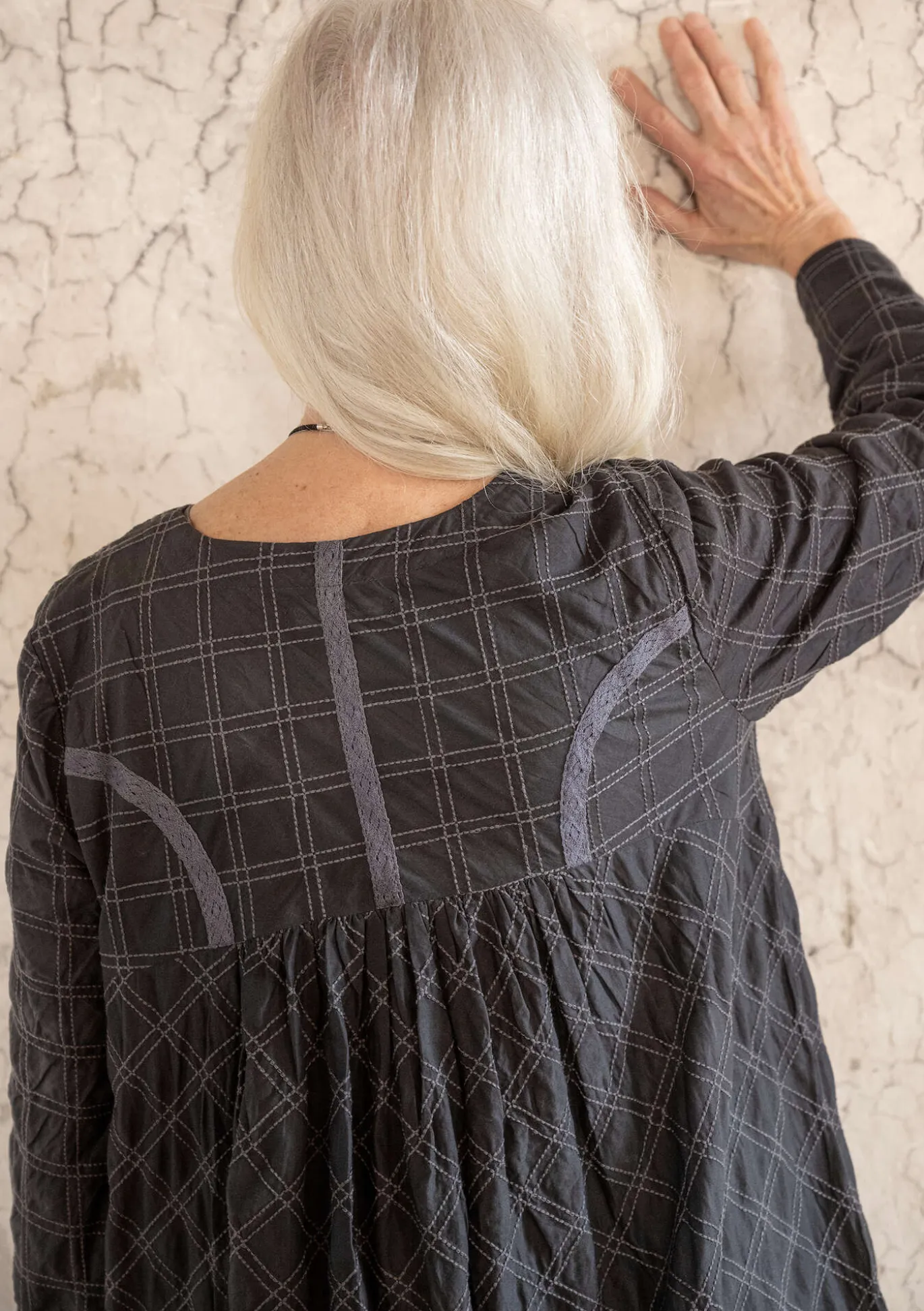 Kleid „Helga“ aus Bio-Baumwollgewebe