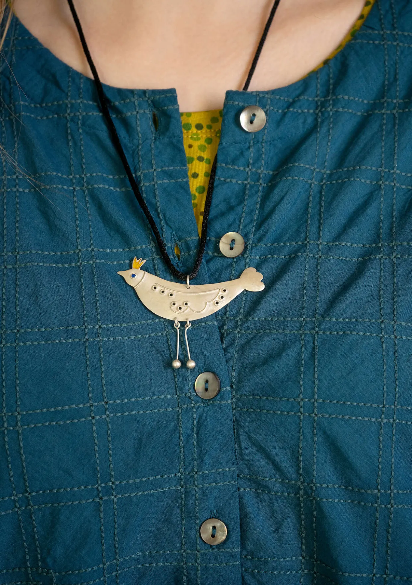 Kleid „Helga“ aus Bio-Baumwollgewebe