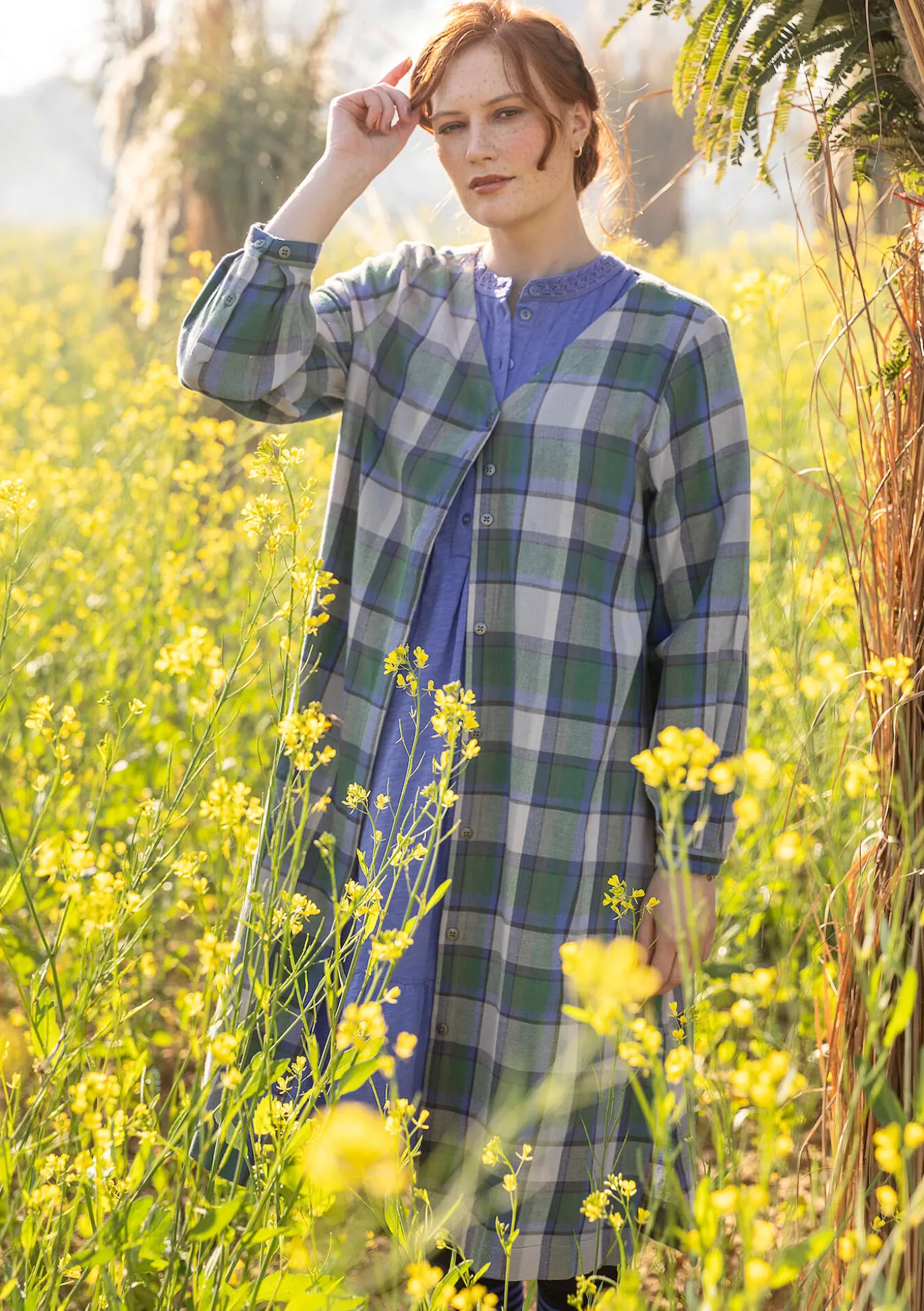 Kleid „Skagen“ aus Bio-Baumwollgewebe