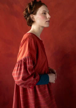 Kleid „Sofia“ aus Bio-Baumwollgewebe