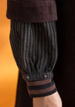 Künstlerbluse „Asta“ aus Leinengewebe