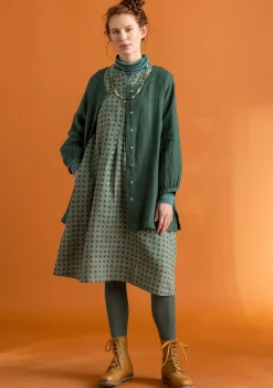 Künstlerbluse „Asta“ aus Leinengewebe