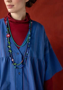 Künstlerbluse „Sofia“ aus Bio-Baumwolle