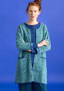 Langstrickjacke „Astrid“ aus Bio-/Recycling-Baumwolle
