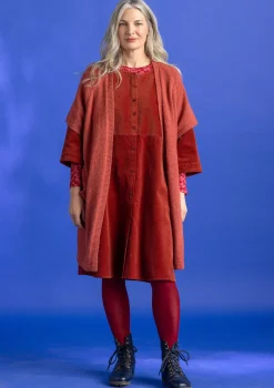 Langstrickjacke aus Alpakagemisch