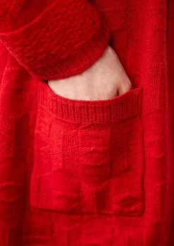 Langstrickjacke „Capella“ aus Lammwolle