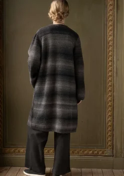 Langstrickjacke „Eckerö“ aus Space-Dye-Wolle