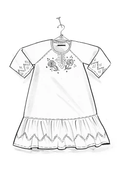 Mädchen-Nachthemd „Twinkle“ aus Bio-Baumwolle