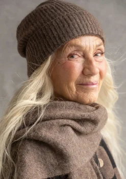 Mütze aus Alpakagemisch