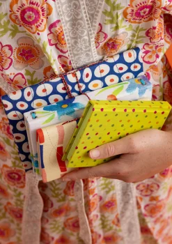 Notizbuch „Kavya“ aus Papier mit stoffbezogenem Einband