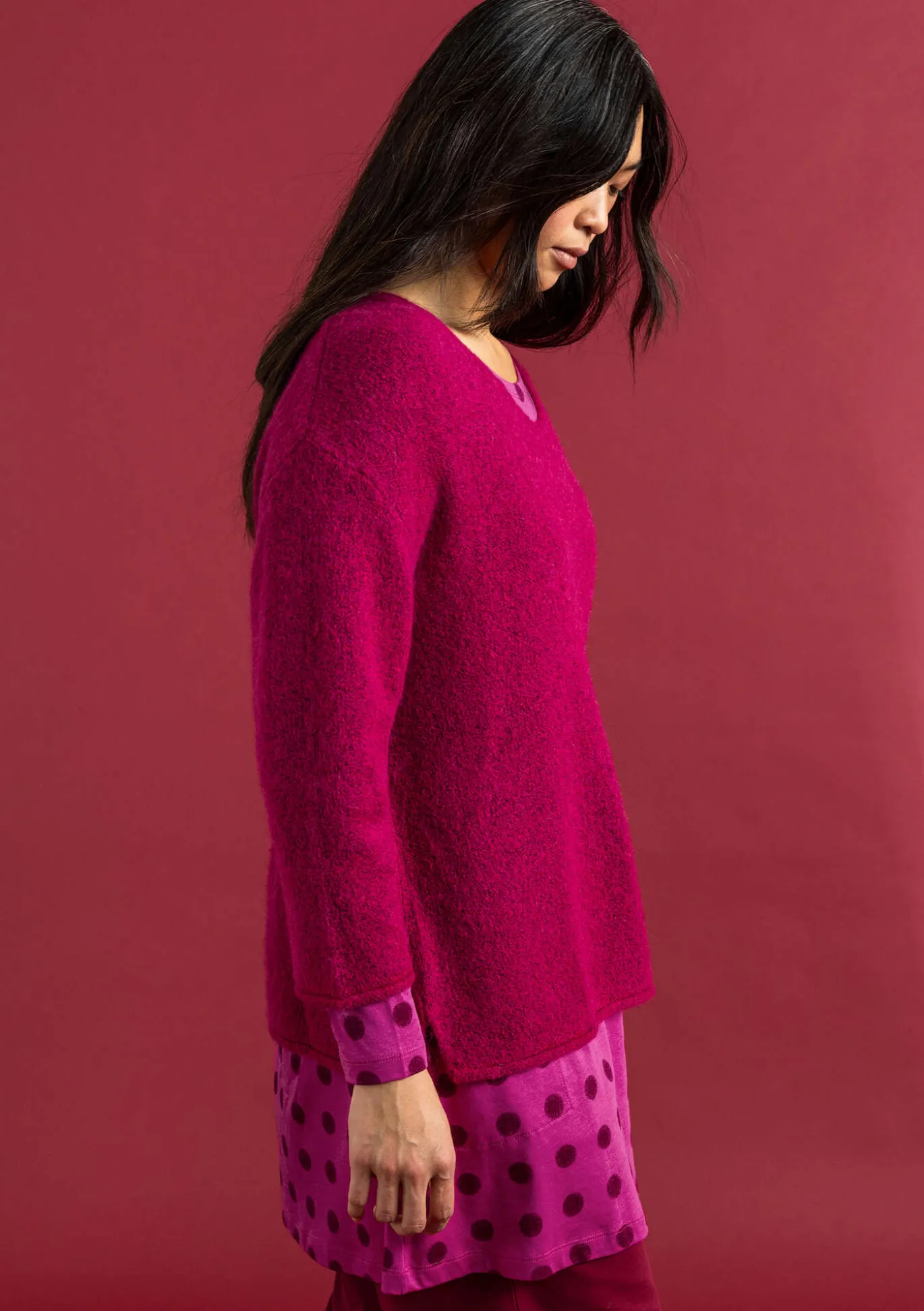 Pullover aus Alpakagemisch