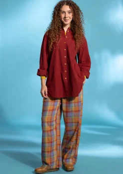 Pyjamahose „Skagen“ aus Bio-Baumwollgewebe