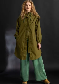 Regenjacke „Hedda“ aus Bio-Baumwollgewebe