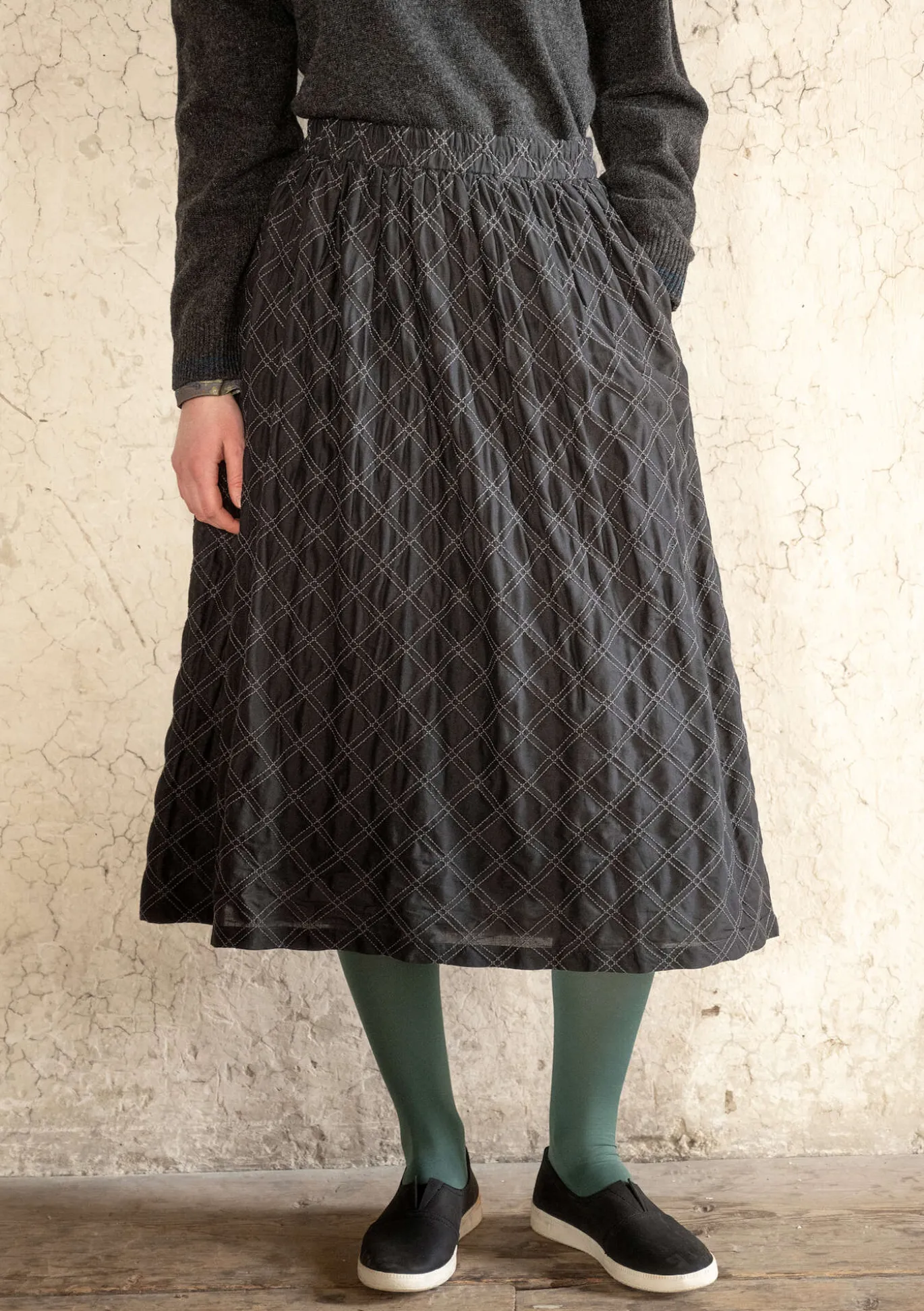 Rock „Helga“ aus Bio-Baumwollgewebe