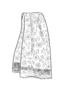 Schal „Astrid“ aus Wolle