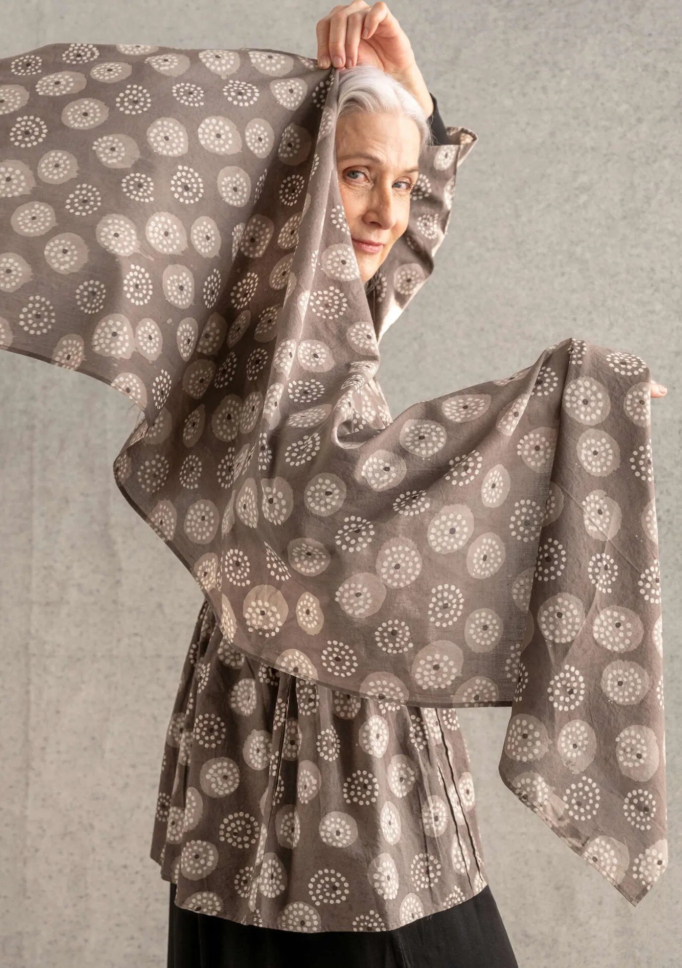 Schal „Clay“ aus Bio-Baumwolle